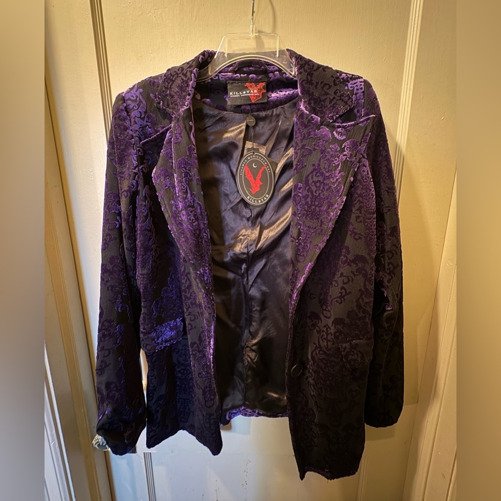 Killstar 9th Circle Purple Blazer